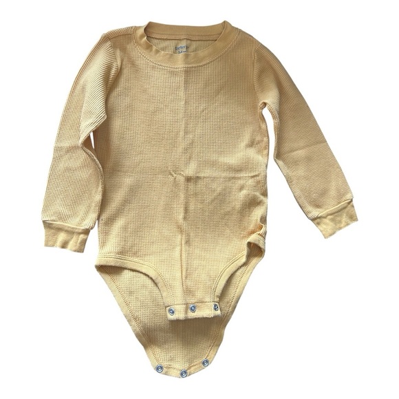 Carter's Striped Yellow and Brown Kids Set - Picture 3 of 6